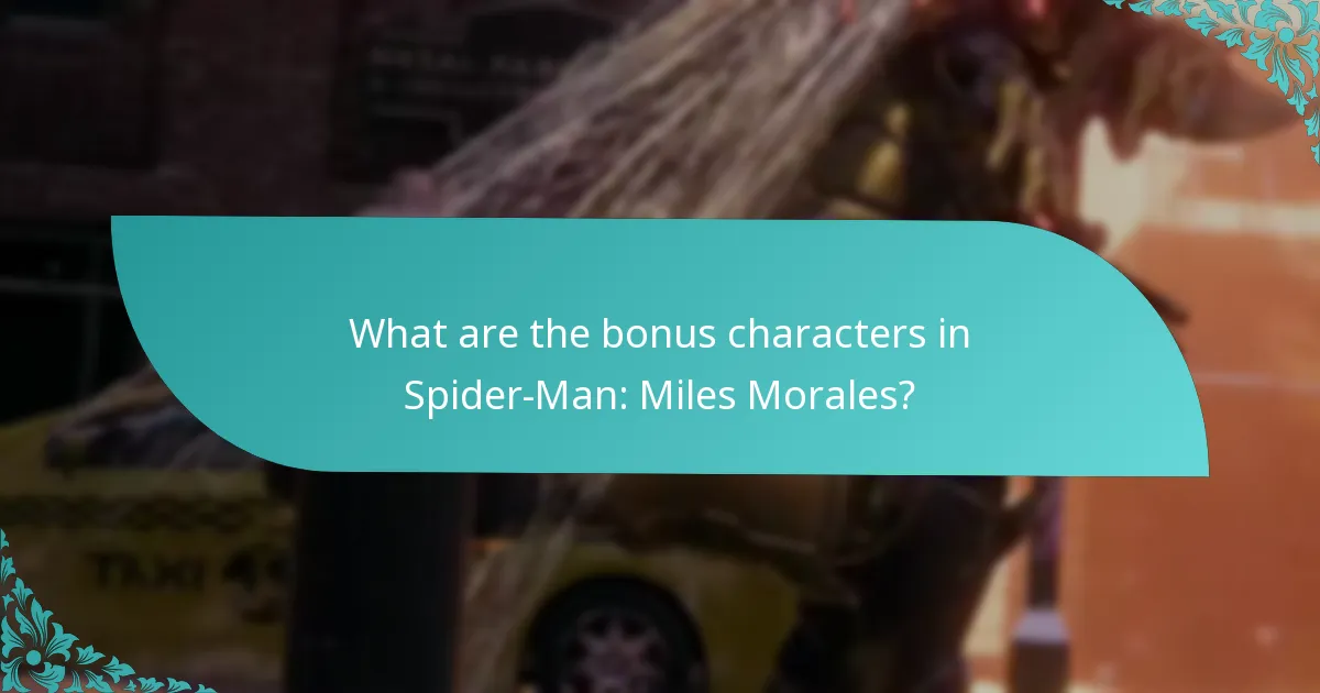 How do bonus characters compare to other characters in the game?